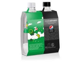 SodaStream duo Pepsi max  7up 1l-es műanyag palack csomag