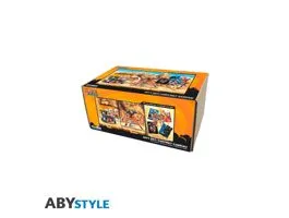 Naruto Shippuden &quot;Naruto&quot; 320ml bögre + akril figura + képeslapok csomag