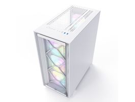 Montech AIR 1000 Premium ARGB ATX Fehér Edzett üveg (AIR 1000 PREMIUM WH) számítógépház