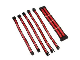 Kábel Modding Kolink Core Adept hosszabbító szett Fekete/Piros (COREADEPT-EK-BRD)