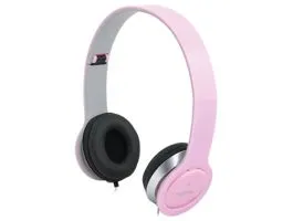 LogiLink &quot;Smile&quot; Sztereó fejhallgató, pink (HS0032)