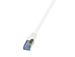 Logilink Patch kábel PrimeLine, Cat.7 kábel, S/FTP, fehér, 0,5 m (CQ4021S)