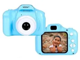 Agfaphoto Realikids Mini fényképezőgép Kék 2.0&quot; LCD képernyő - Lítium akkumulátor (ARKCMBL)