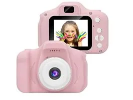 Agfaphoto Realikids Mini fényképezőgép Rózsaszín 2.0&quot; LCD képernyő - Lítium akkumulátor (ARKCMPK)