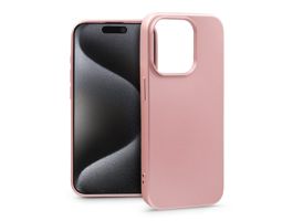 Apple iPhone 15 Pro hátlap - Metallic - rózsaszín
