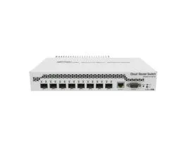 LAN/WIFI MikroTik CRS309-1G-8S+IN asztali/rackbe szerelhető switch, 8xSFP+, 1xGbit LAN