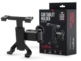 Maxlife univerzális fejtámlára szerelhető telefon/tablet autós tartó - Maxlife MXTH-01 Car Tablet Holder - fekete