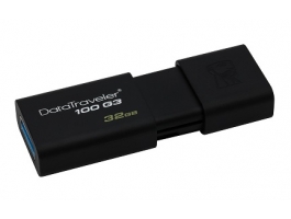 Kingston 32GB USB3.0 Fekete (DT100G3/32GB) pendrive