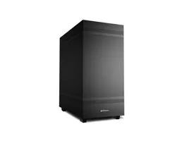 Sharkoon Számítógépház - Rebel C50 Black (fekete, 2x120 mm ventilátor, 2xUSB3.0, 1xUSB 3.2, I/O)