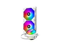 ID-Cooling CPU Water Cooler - ZOOMFLOW 240 XT SNOW (13.8-30.5dB, max. 126,57 m3/h, 2x12cm, A-RGB LED)