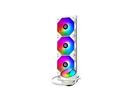 ID-Cooling CPU Water Cooler - ZOOMFLOW 360 XT SNOW (25dB, max. 115,87 m3/h, 3x12cm, A-RGB LED)