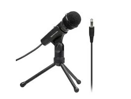 Promate AUX Mikrofon - TWEETER 9 (Plug  Play, flexibilis, 1,8m, fekete)