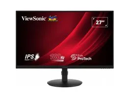 ViewSonic Monitor 27&quot; - VG2708A (IPS, 100Hz 16:9, FHD, 5ms, 250cd/m2, D-sub, HDMI, DP, VESA, SPK, mag.áll, pivot)