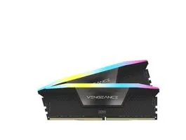 CORSAIR Memória VENGEANCE RGB DDR5 64GB 5600MHz CL40, INTEL XMP (Kit of 2), fekete