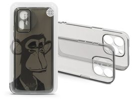 Xiaomi Redmi Note 12S szilikon hátlap - Gray Monkey - átlátszó