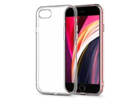 Apple iPhone 7/iPhone 8/SE 2020/SE 2022 szilikon hátlap - Clear Case Box -   átlátszó