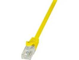 Logilink CP1097U 10m Cat5e U/UTP sárga patch kábel