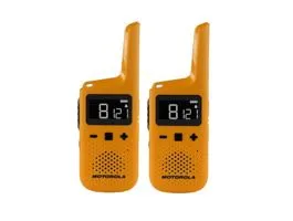Motorola Talkabout T72 sárga walkie talkie (2db) + EU/UK adapter