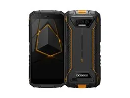MOB DOOGEE S41T - 5.5&quot; IPS, Octa Core (4+64GB) Mobiltelefon - Fekete/narancssárga