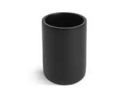 BEWELLO Fürdőszobai pohár - matt fekete