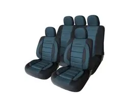 CARGUARD Autós üléshuzat szett - kék / fekete - 11 db-os - HSA012