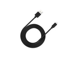 Canyon MFI-12 ChargeSync Lightning - USB 2.0 A M/M adatkábel 2m fekete