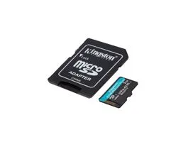 KINGSTON Memóriakártya MicroSDXC 1TB Canvas Go Plus 170R A2 U3 V30 + Adapter