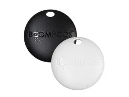 Boompods Boomtag 2db/csomag fekete  fehér bluetooth tracker tag
