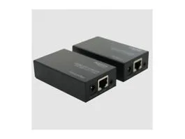 APPROX HDMI extender - RJ45 Cat 5e/6, 1080p/60Hz, HDMI1.4, Fekete