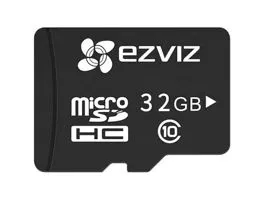 EZVIZ 32GB MicroSD kártya az EZVIZ biztonsági kamerákhoz, C10 class,Max read speed 90MB/s, Max write speed 20MB/s