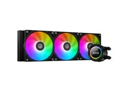 ID-Cooling CPU Water Cooler - Space SL360 XE (35,2dB, max. 129,39 m3/h, 3x12cm, A-RGB LED, fekete)