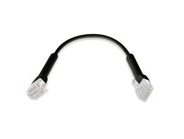 LAN/WIFI Ubiquiti UniFi patch kábel, 0.3 méter, fekete