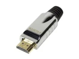 Logilink HDMI csatlakozó önálló összeszereléshez, A/M, fém (CHP001)