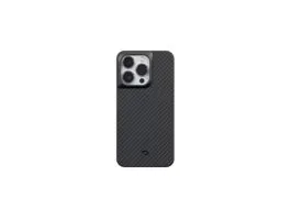 Pitaka 127302 iPhone 14 Pro Max MagEZ PRO 3 Grey Twill fekete hátlap
