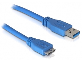 Delock 82531 USB3.0 A – Micro USB3.0 átalakító kábel, 1m.