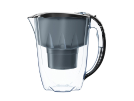Aquaphor Amethyst vízszűrő kancsó, 2.8L, fekete + 3 db szűrőbetét (AQU014852)