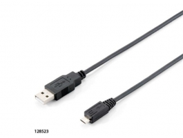 Equip 128523 USB 2.0 A-microB apa-apa 1,8m kábel