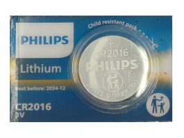 Philips CR2016 3V Lithium gombelem 1 darab