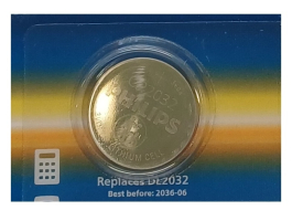 Philips CR2032 3V Lithium gombelem 1 darab