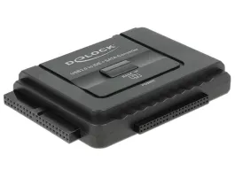 Delock (61486) USB3.0 - SATA3, IDE 40pin, IDE 44pin, átalakító biztonsági mentés funkcióval