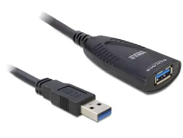 Delock 83089 USB3.0 5m aktív hosszabbító kábel