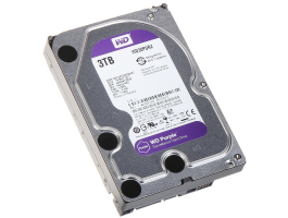 Western Digital 3TB Purple (WD30PURZ) SATA3 5400RPM 64MB 3,5&quot; merevlemez