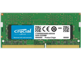 Crucial 4G/2400 CL17 Crucial Single Rank DDR4 notebook memória (CT4G4SFS824A)