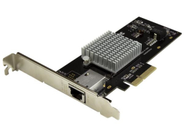 Startech (ST10000SPEXI) 1-Port 10G Ethernet Network Card - PCI Express - Intel X550-AT Chip