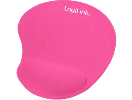 Logilink ID0027P zselés csuklótámaszos pink egérpad