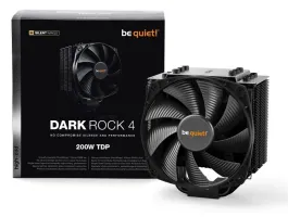 Be Quiet DarkRock 4 12cm (LGA1700, AM4, AM5 kompatiblis) Processzor hűtő (BK021)