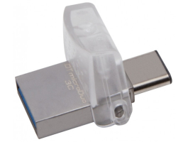 Kingston 128GB microDuo 3C USB3.1 Silverpendrive (DTDUO3C/128GB)