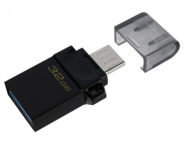Kingston 32GB DataTraveler microDUO3 G2 Black pendrive (DTDUO3G2/32GB)