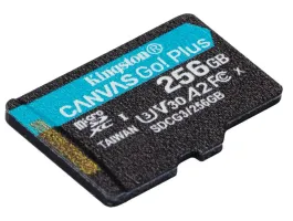 Kingston 256GB SD micro Canvas Go Plus (SDXC Class 10 UHS-I U3) (SDCG3/256GBSP) memória kártya