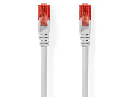 Nedis CAT6 UTP hálózati kábel RJ45 (8P8C) 1m Fehér (CCGP85200WT10)